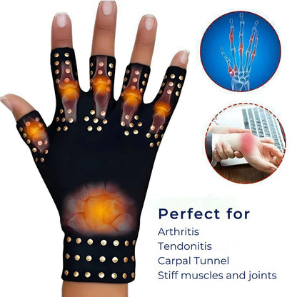 Thermal Fingerless Gloves for Arthritis Pain Relief