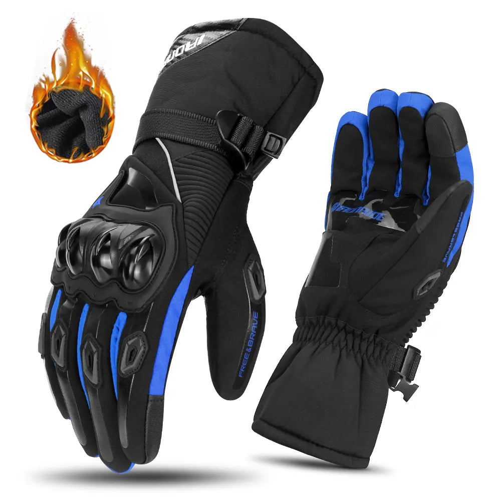 ThermoGrip | Winter Motorcycle Riding Gloves with Waterproof Protective Design 1