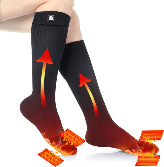 Warm Electric Heated Socks for Men and Women - Fesara