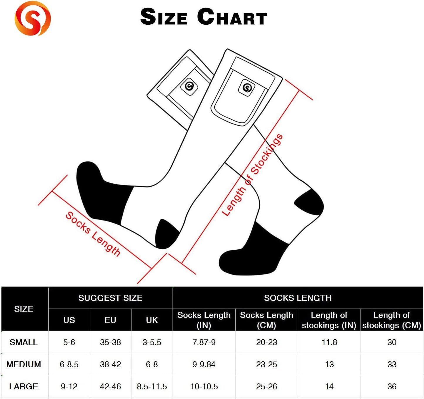 ThermoSocks | Premium Rechargeable Heated Socks for Men and Women 5