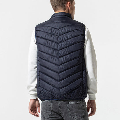 ThermoVibe | Premium Adjustable Heated Mens Thermal Vest for Ultimate Comfort 7
