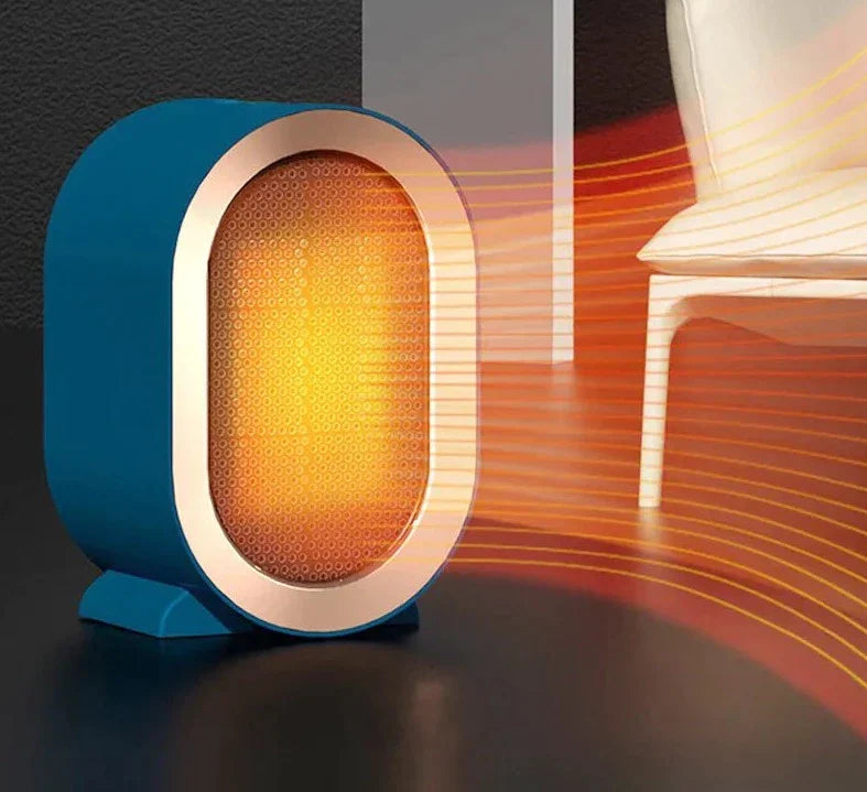 Portable Electric Space Heater with Thermostat Control - Fesara