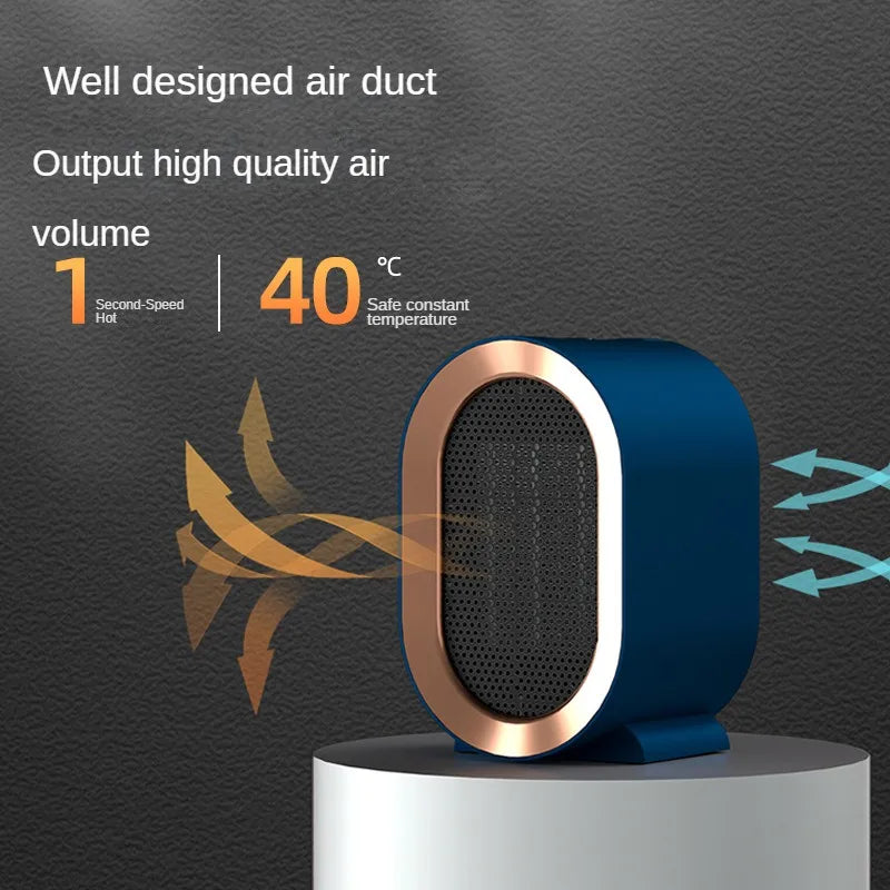 ThermoWave | Compact Efficient Electric Space Heater with Adjustable Settings 1