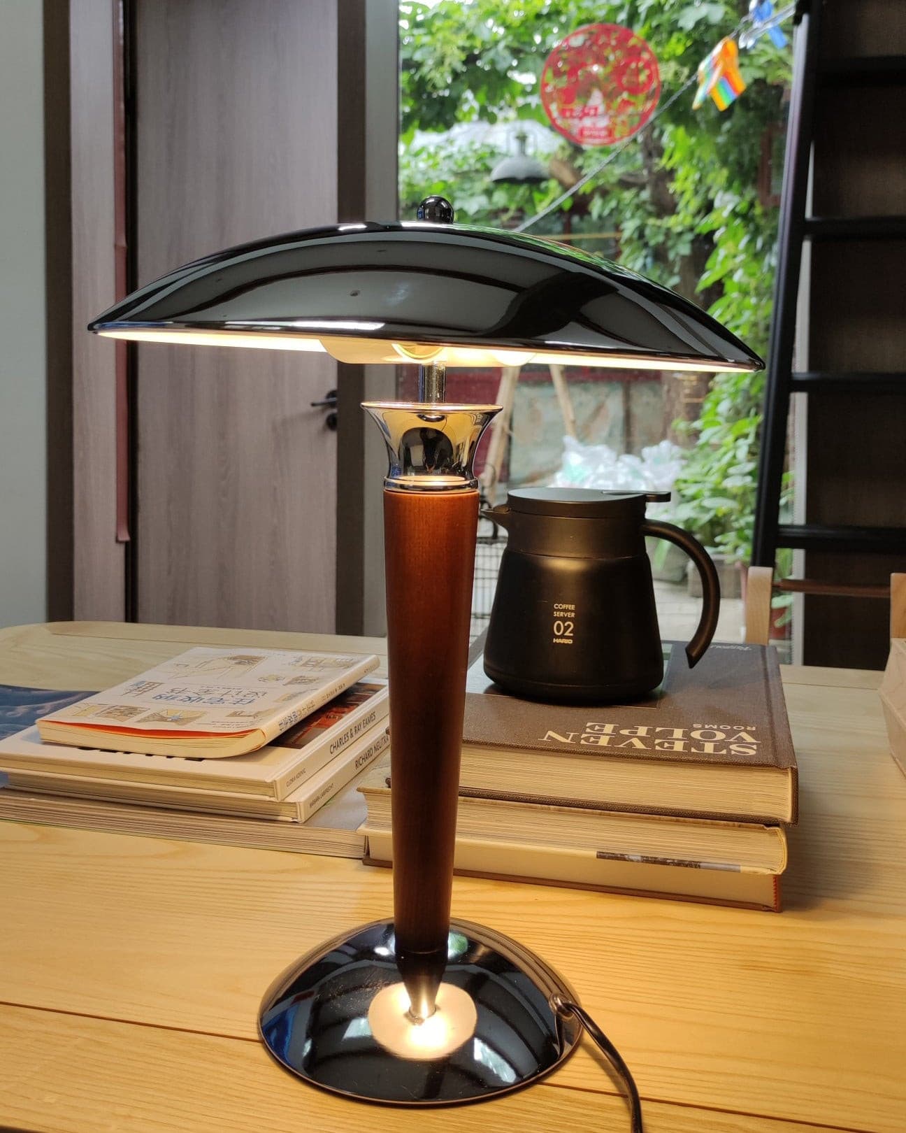 Soft Pink Nordic Desk Lamp
