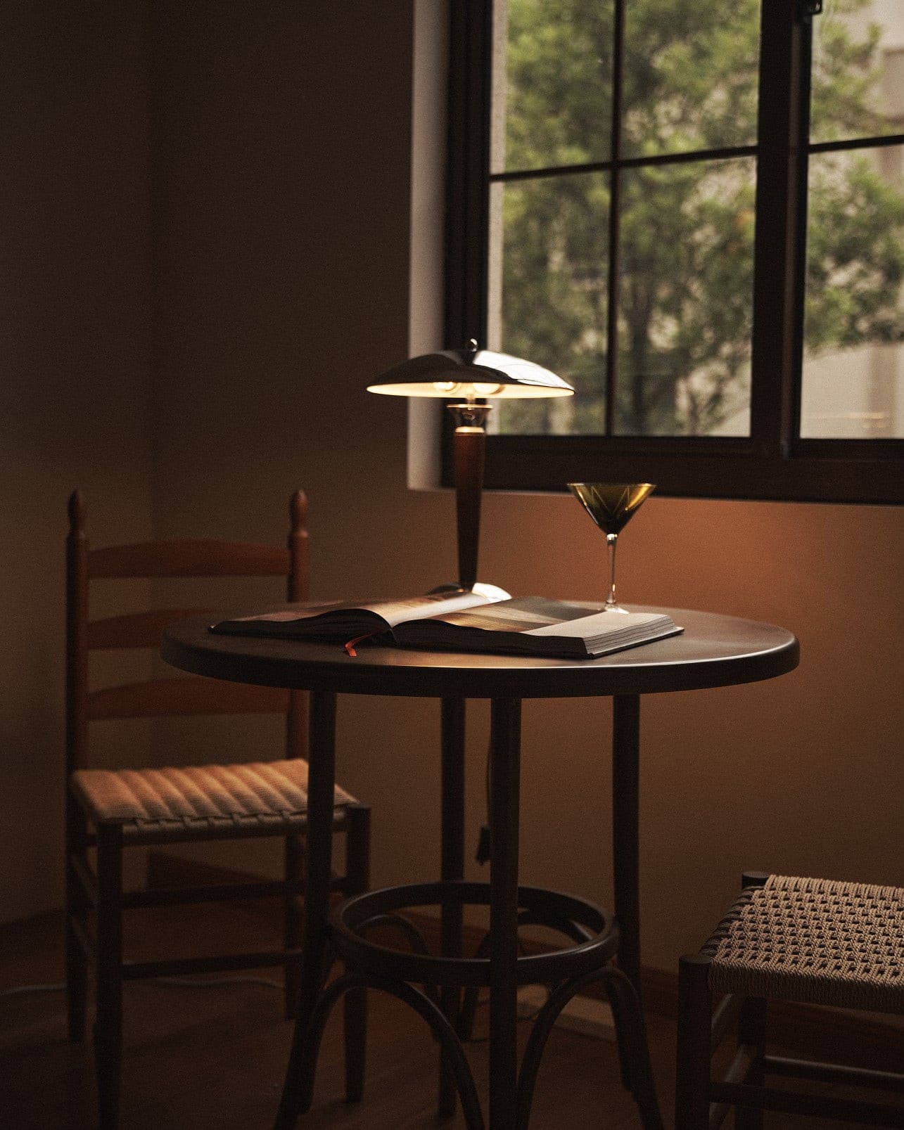 Soft Pink Nordic Desk Lamp