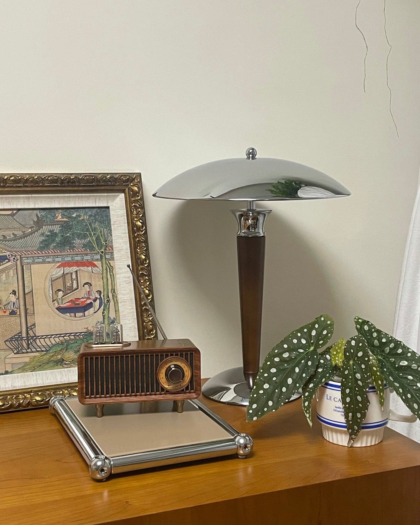 Soft Pink Nordic Desk Lamp