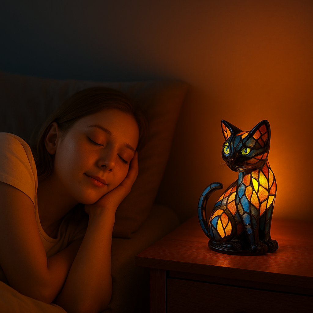 Adorable Kitty Desk Lamp Colorful Home Lighting