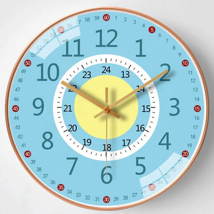 Fun Kids Wall Clock 20cm Easy to Read