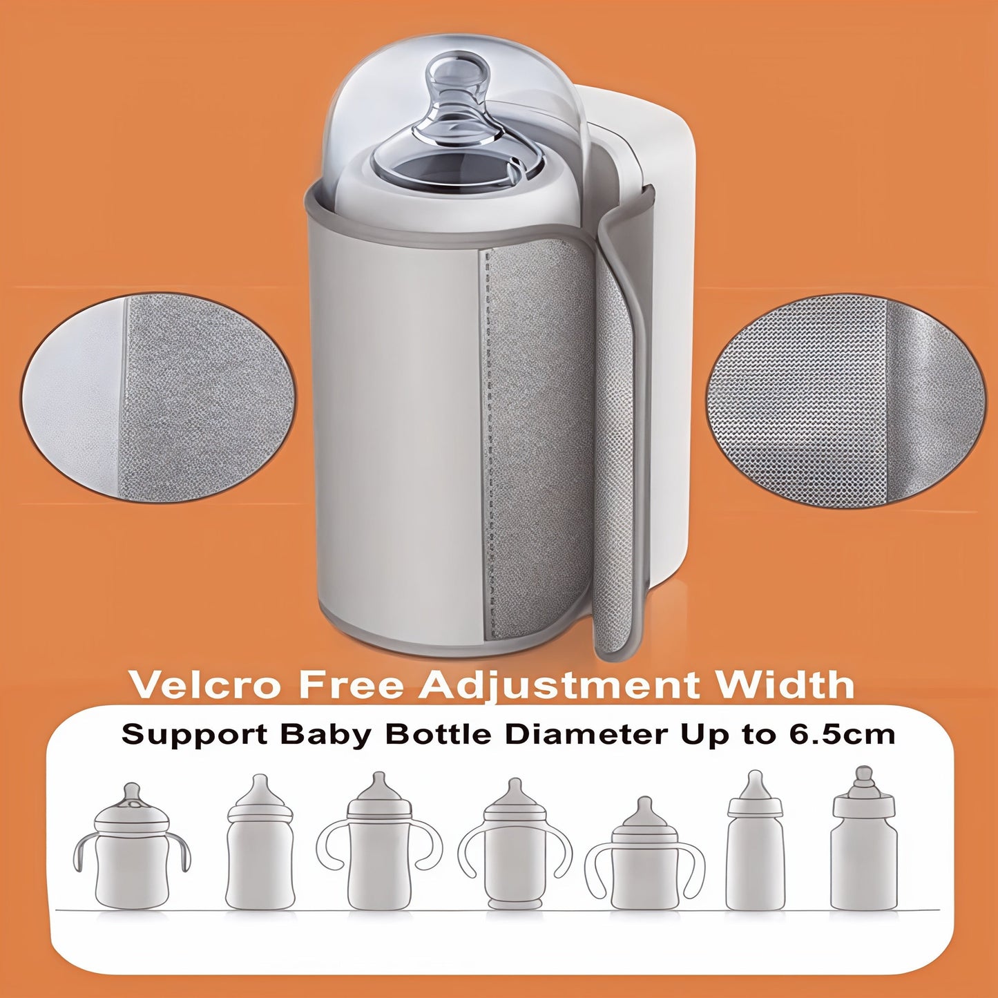 TinyTherm | Travel Baby Bottle Warmer – Compact & USB Powered Milk Heater 3