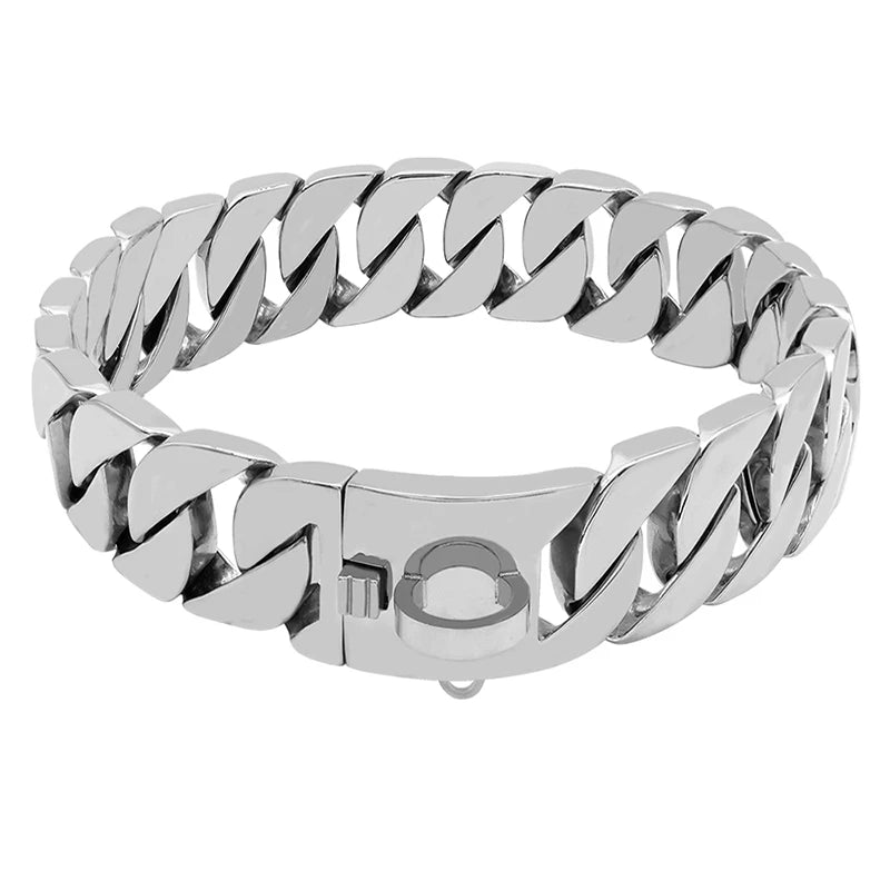 Strong Durable Metal Dog Collar for Big Dogs