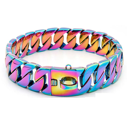 Strong Durable Metal Dog Collar for Big Dogs