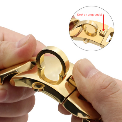 Strong Durable Metal Dog Collar for Big Dogs