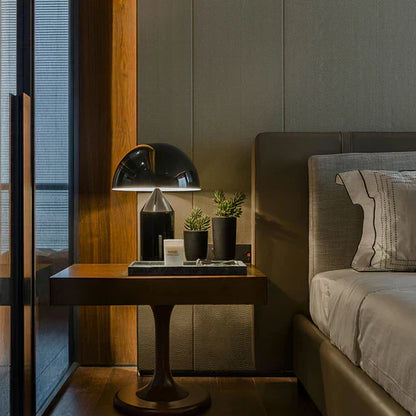 Contemporary Gold Dome LED Desk Lamp 3-Light