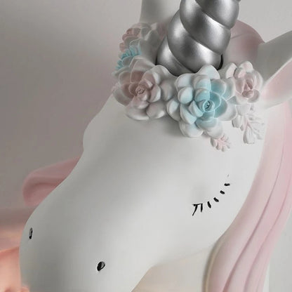 Colorful Unicorn Kids Wall Lamp - Fun Soft Lighting