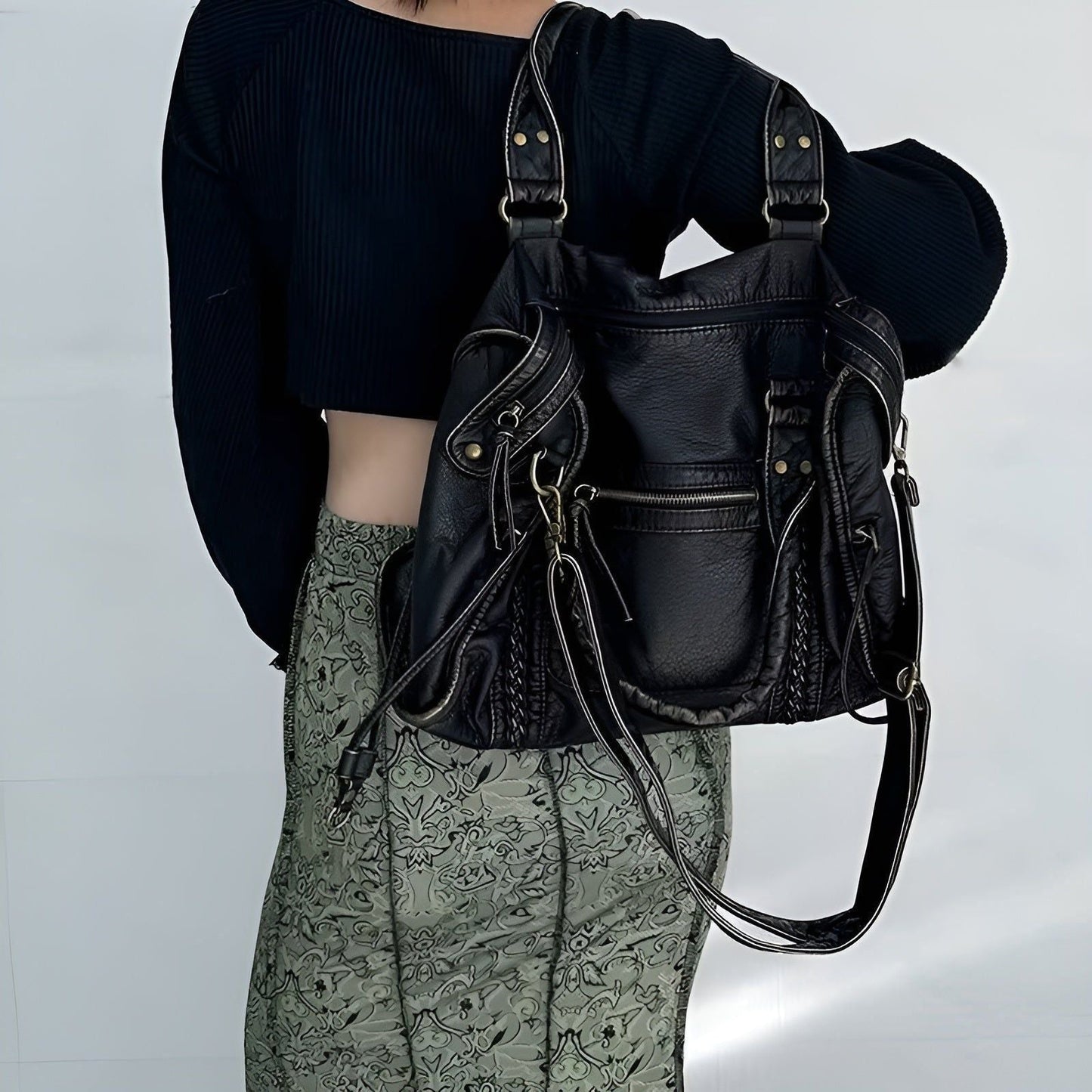 Premium Leather Tote Bag