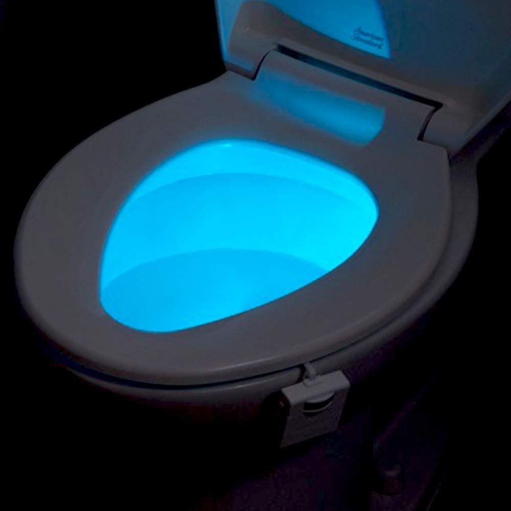 Automatic LED Toilet Nightlight - Motion Sensor Glow Bowl