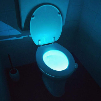 Automatic LED Toilet Nightlight - Motion Sensor Glow Bowl