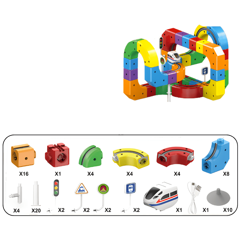 TrackMaster | Innovative 3D Railway Construction Kit for Kids 9