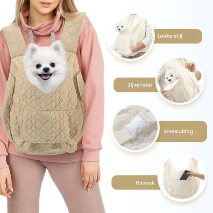 Large Pet Sling Bag - Waterproof, Portable Dog Carrier
