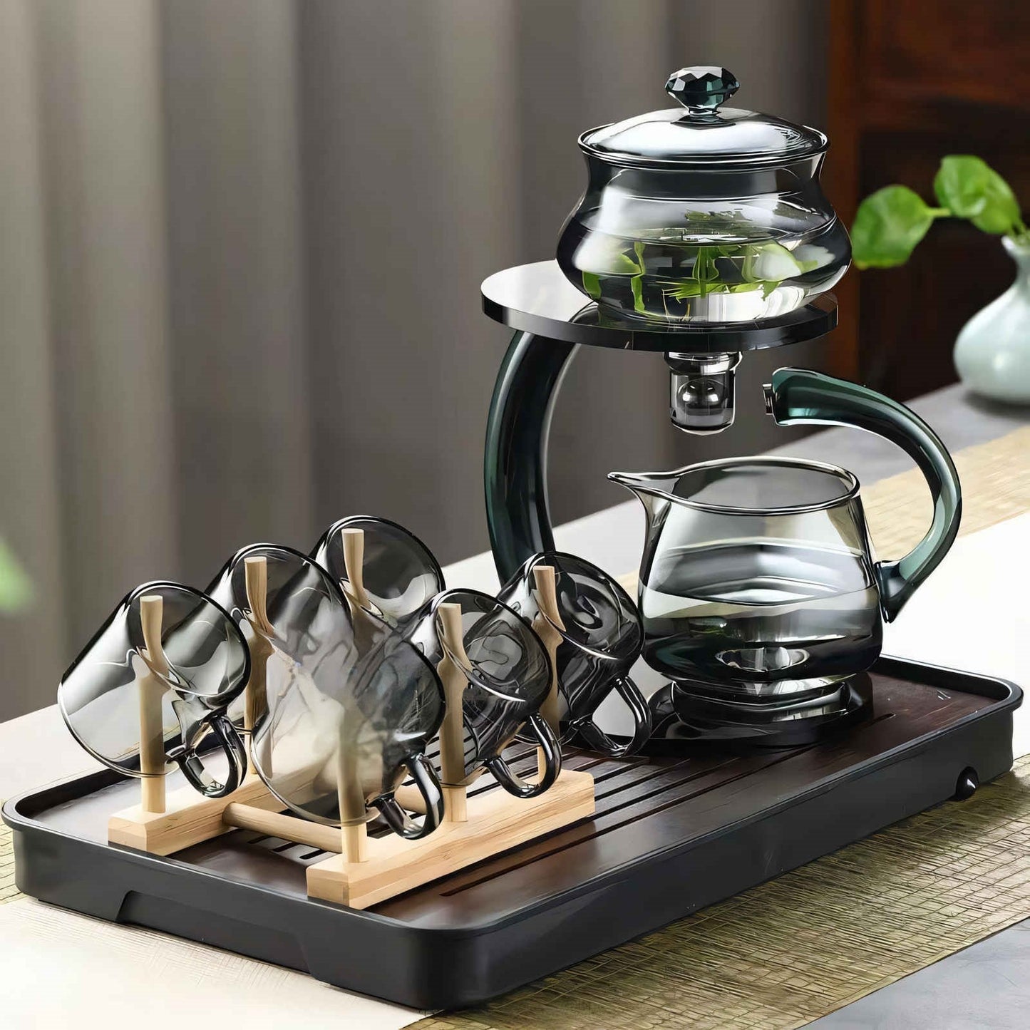 Premium Glass Teapot with Built-In Infuser