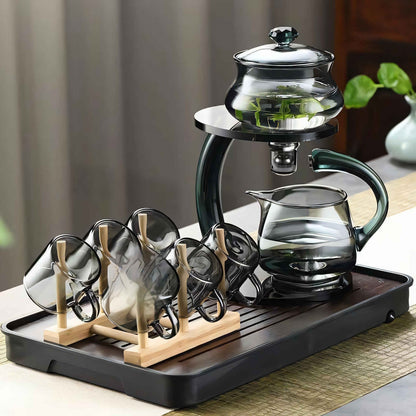 Premium Glass Teapot with Built-In Infuser
