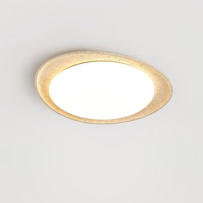 TravertineGlow | Elegant Minimalist LED Ceiling Light Fixture 4