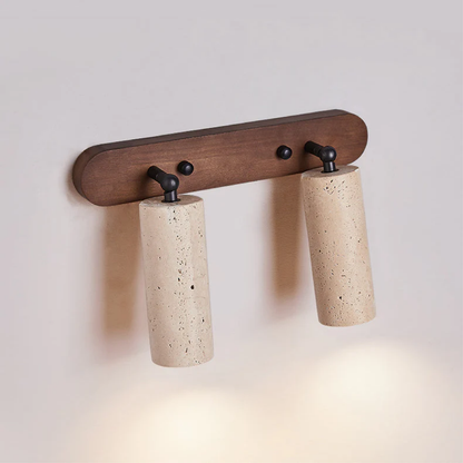 Travertine Swivel Wall Lamp 6