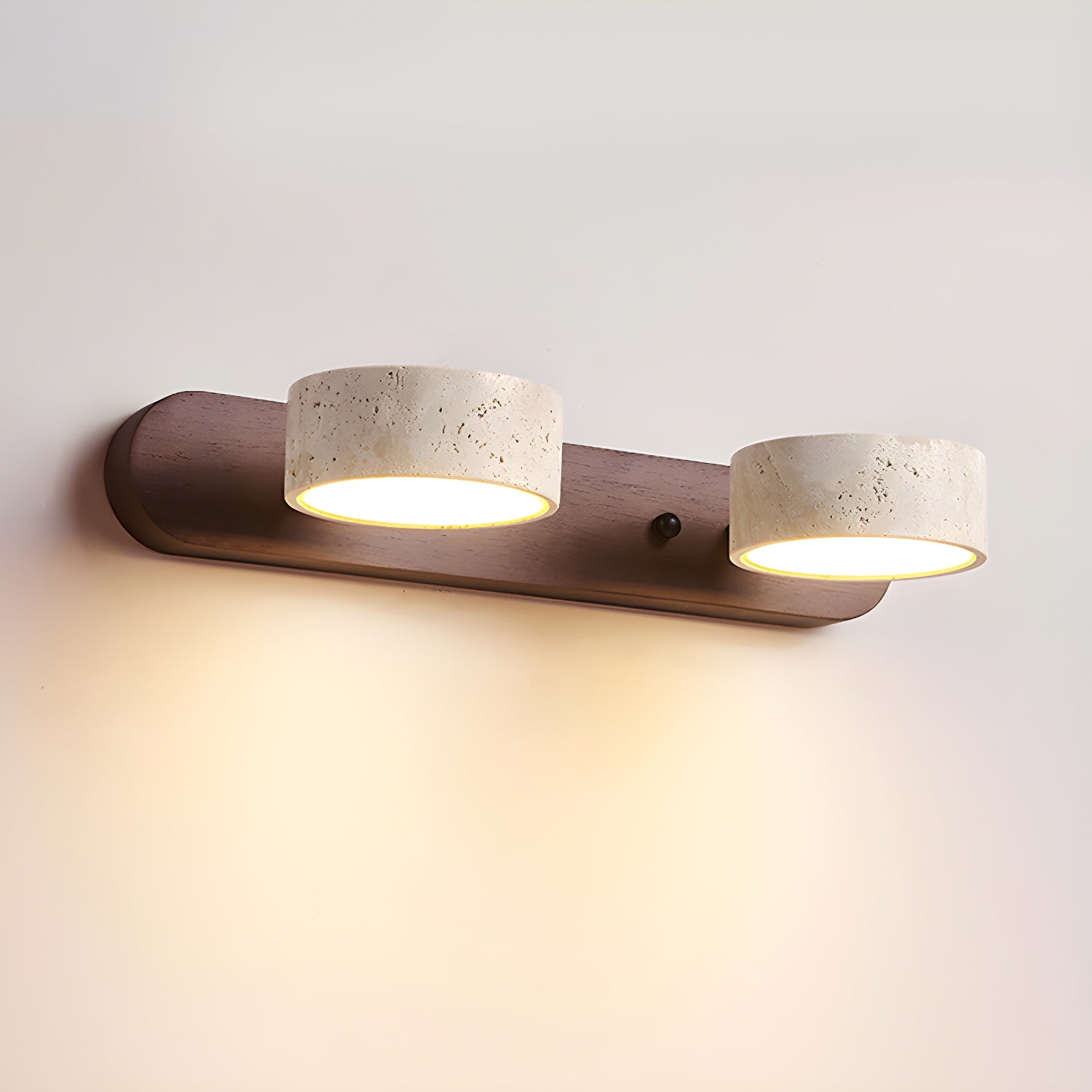 Classic Stone Effect Wall Light for Modern Homes - Fesara