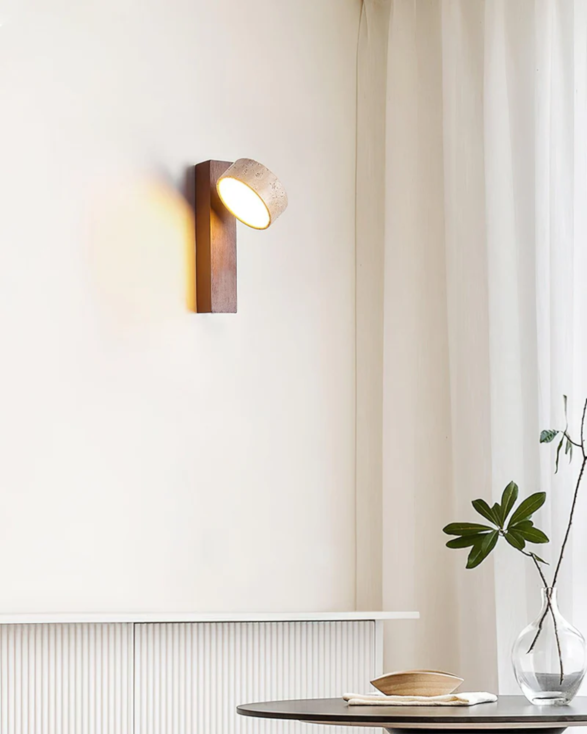 Natural Stone Modern Wall Light