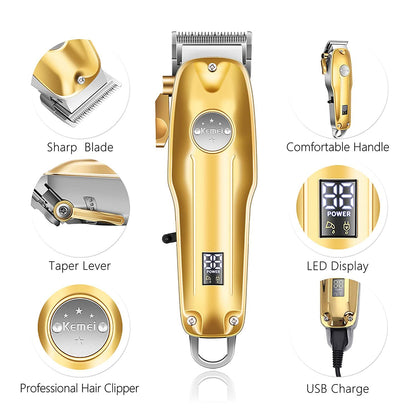 TrimMaster | Versatile Precision 3-in-1 Hair Trimmer and Shaver 2