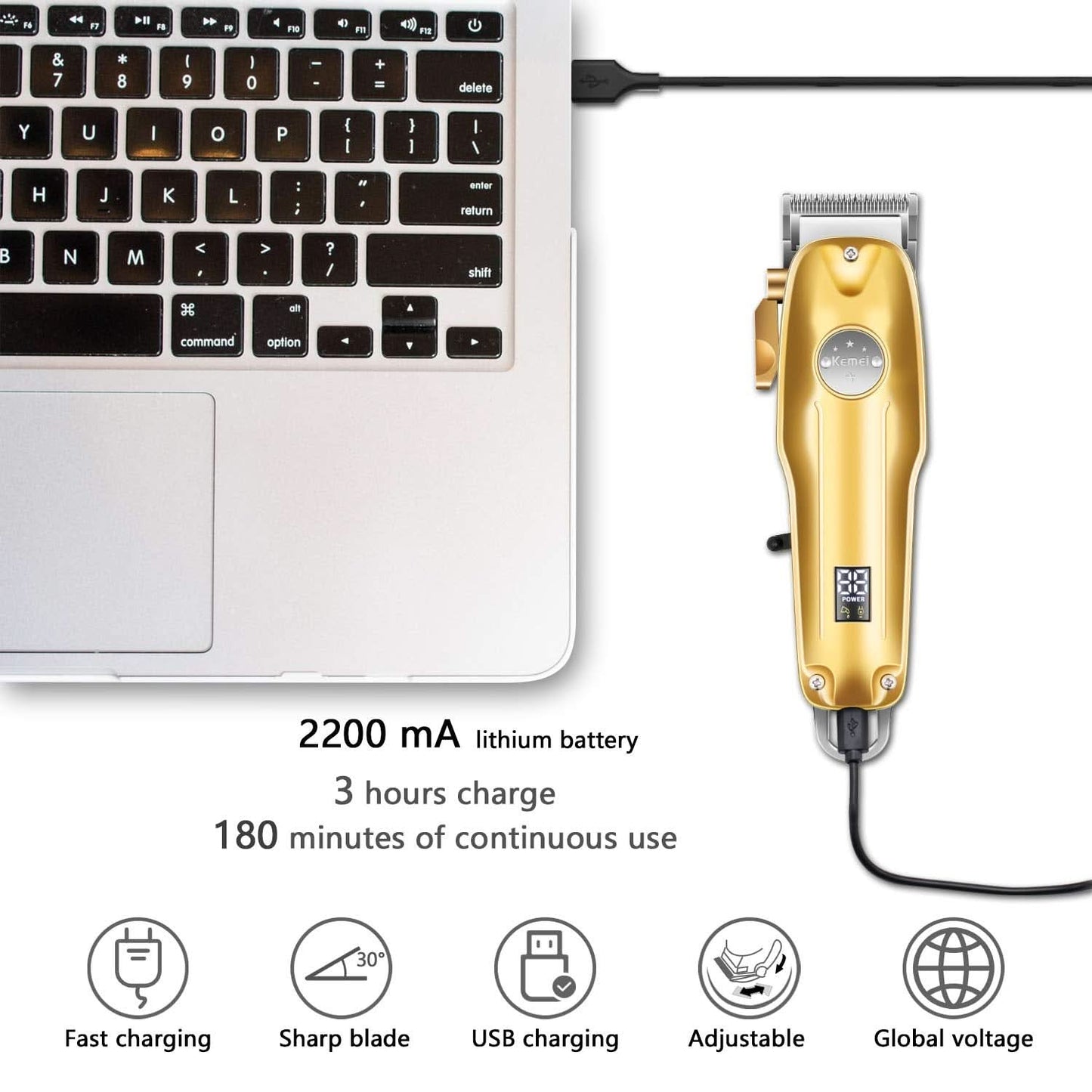 TrimMaster | Versatile Precision 3-in-1 Hair Trimmer and Shaver 3
