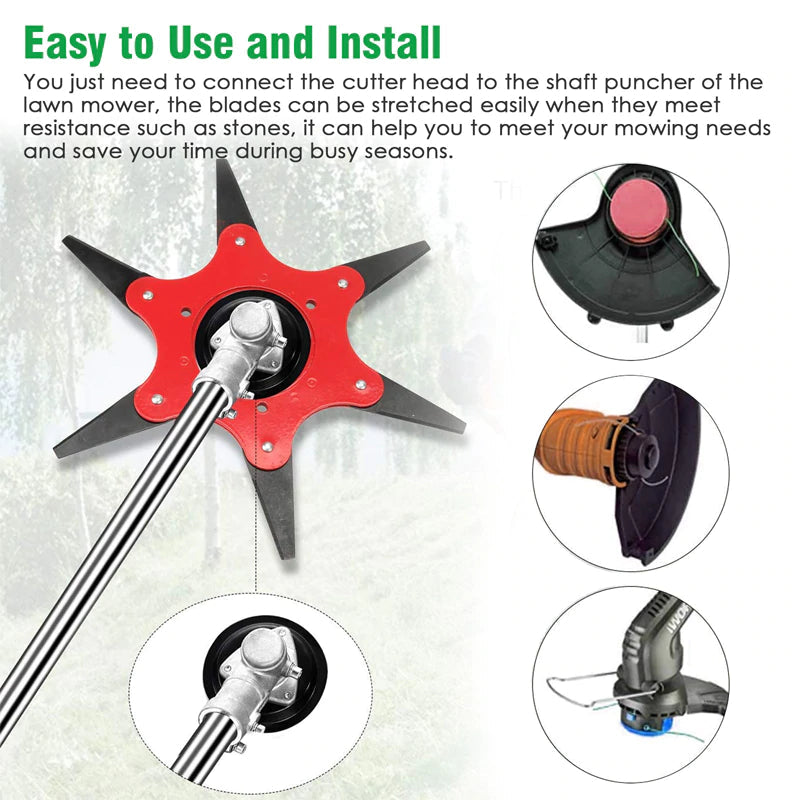 TrimmerMax | Durable Versatile Steel Stihl Trimmer Head for Efficient Cutting 4