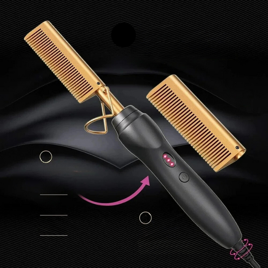 Thermal Ceramic Hair Straightening Comb - Fesara