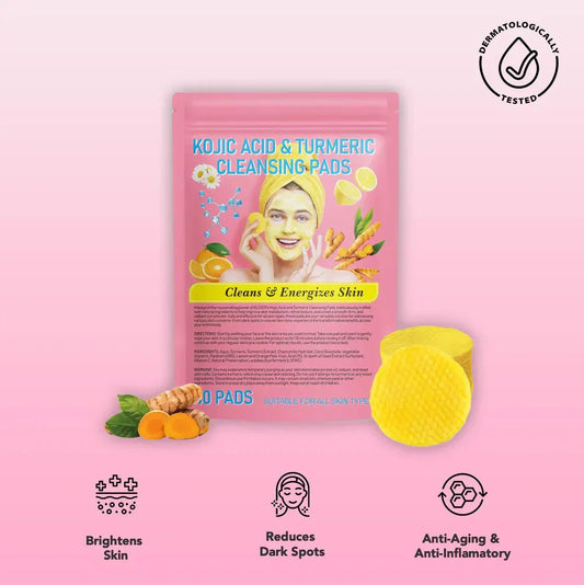 Brightening Kojic Acid Skin Pads - Fesara