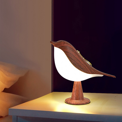 Colorful Bird Shaped LED Night Lamp with Touch Control