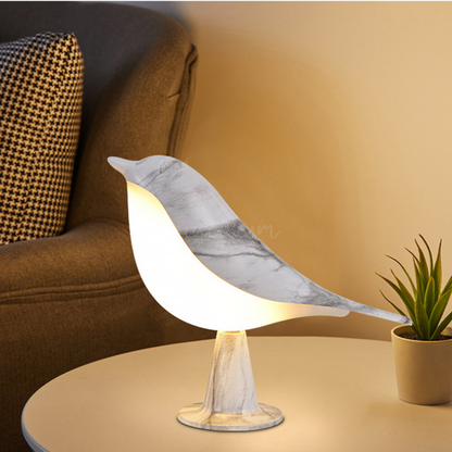 Colorful Bird Shaped LED Night Lamp with Touch Control