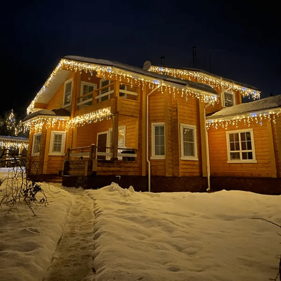 TwilaGlow | Enchanting Warm White Outdoor Fairy Lights String Display 1