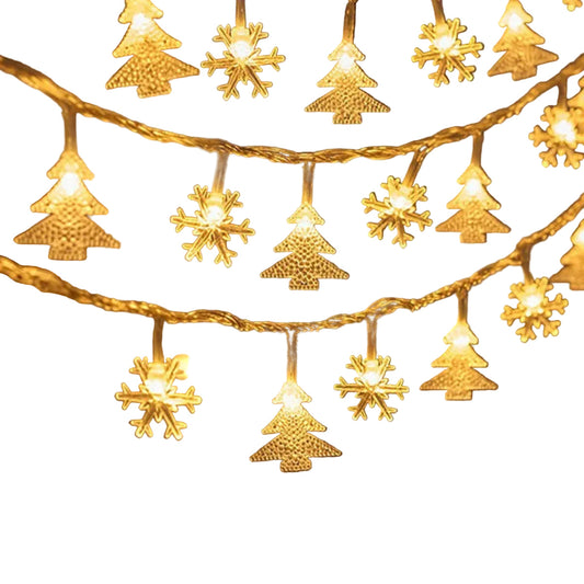 Colorful LED Star Lights for Holiday Decor - Fesara