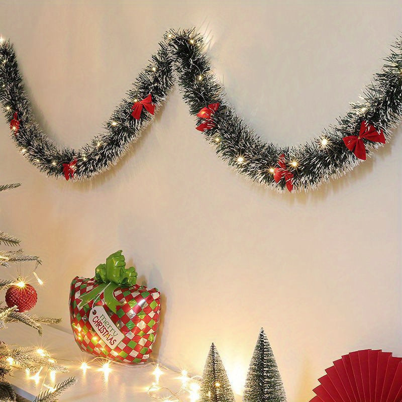 TwinkleTinsel – 2 Set LED Christmas String Lights with Battery Lighting 2
