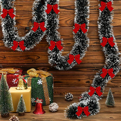 TwinkleTinsel – 2 Set LED Christmas String Lights with Battery Lighting 5