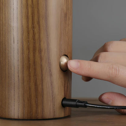 Sleek Glass Desk Lamp