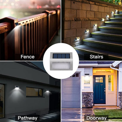 Eco Friendly Outdoor Solar Step Lights