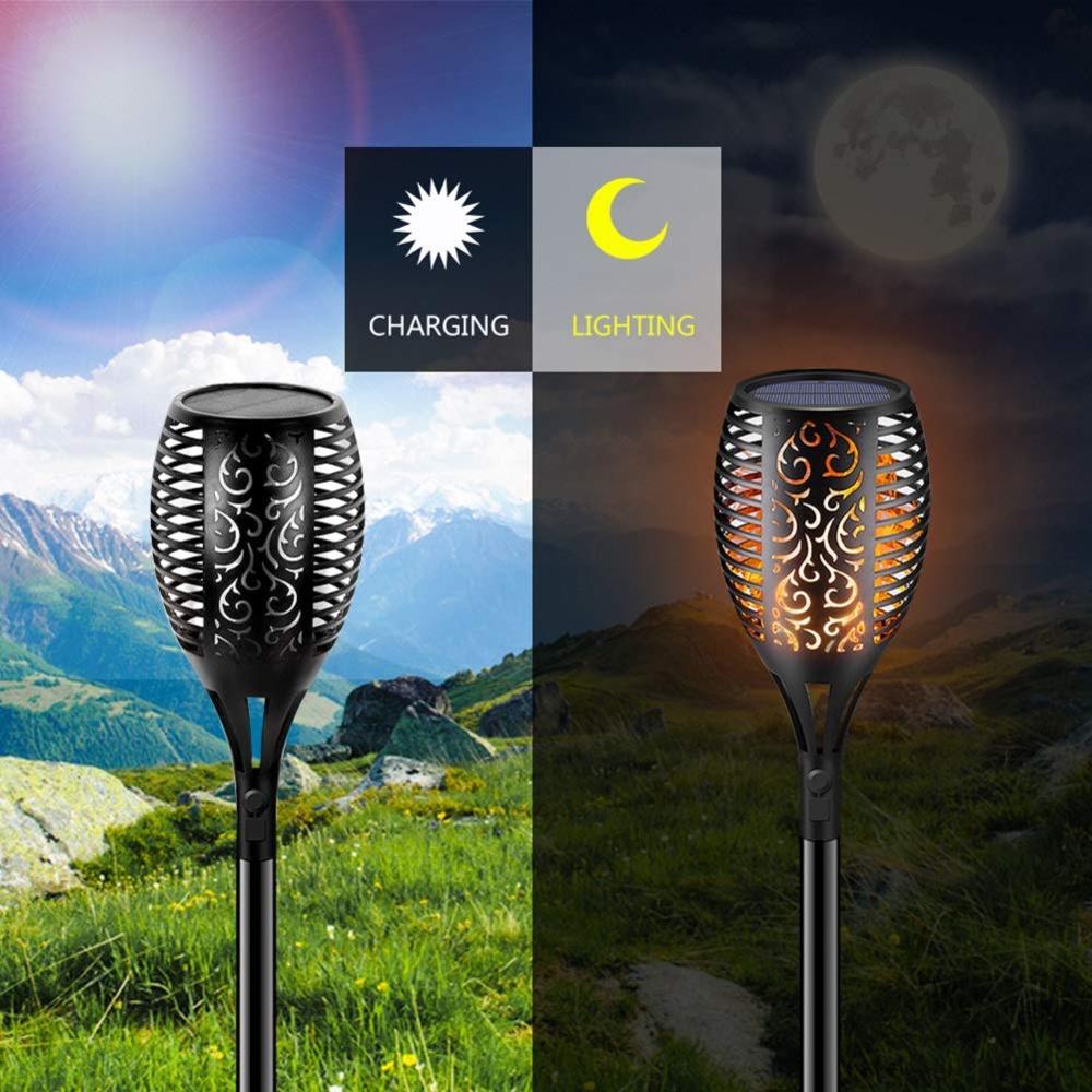 Premium Solar Powered Garden Lights 96 LED Set