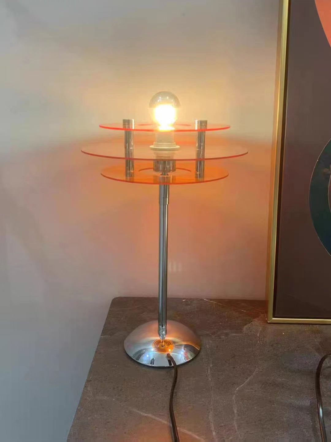 Modern Geometric Desk Light