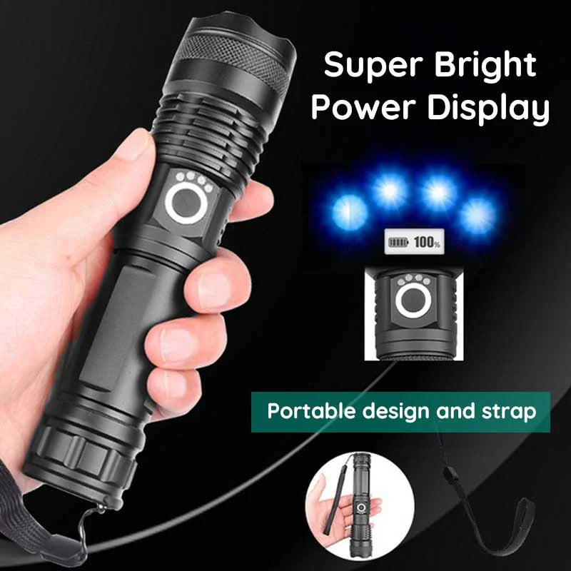 Bright LED Pocket Flashlight Torch