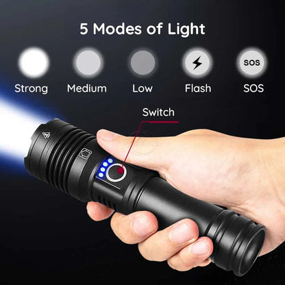 Bright LED Pocket Flashlight Torch
