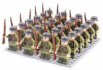 Historic WWII Building Brick Set - Fesara