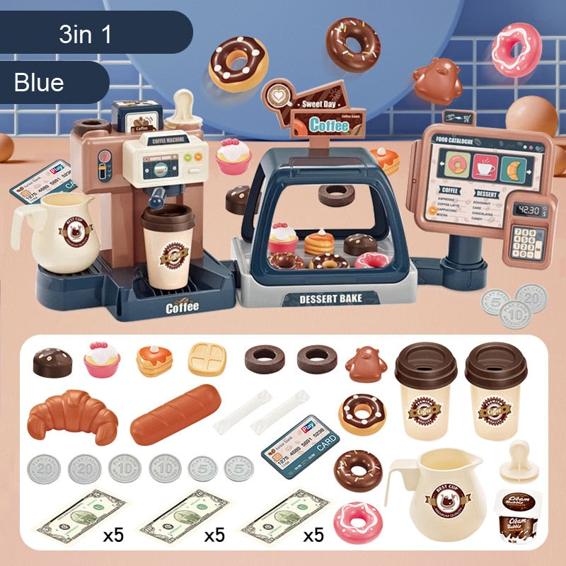 Fun Kids Play Cafe Toy Set