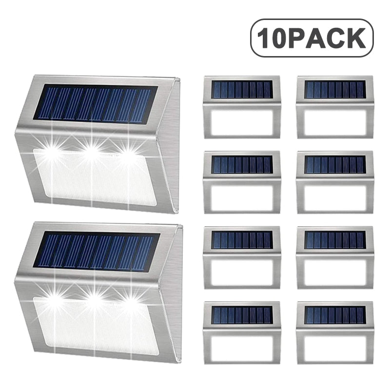 Eco Friendly Outdoor Solar Step Lights - Fesara