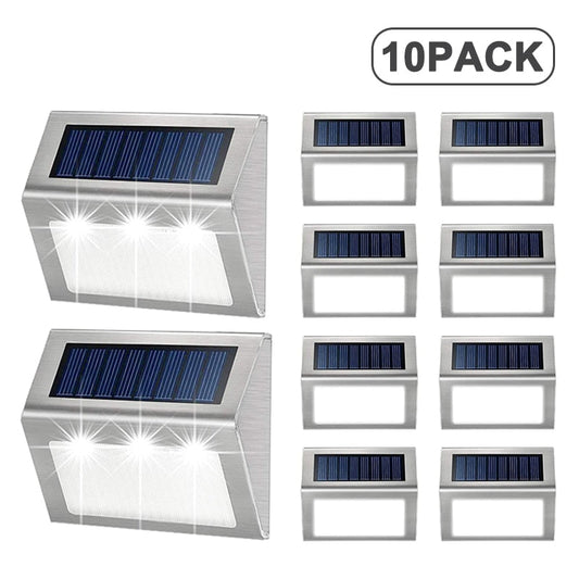 Eco Friendly Outdoor Solar Step Lights - Fesara